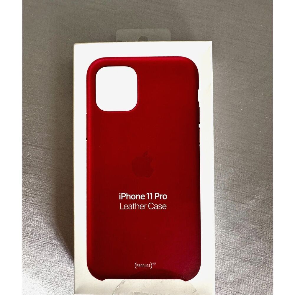 Apple Leather Case for iPhone 11 Pro - (PRODUCT)RED